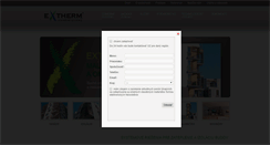 Desktop Screenshot of extherm.sk